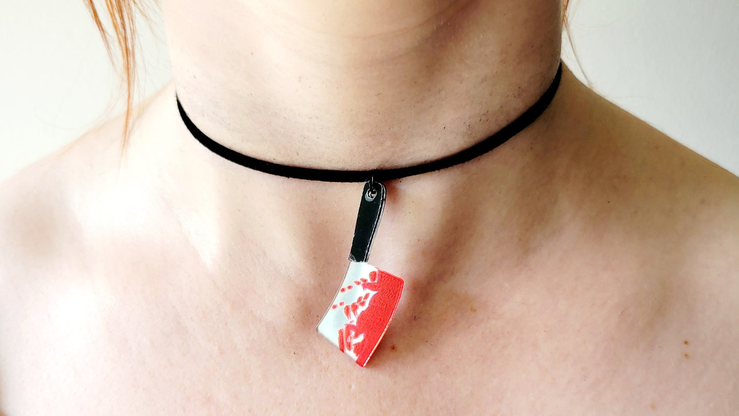 Choker Couteau boucher