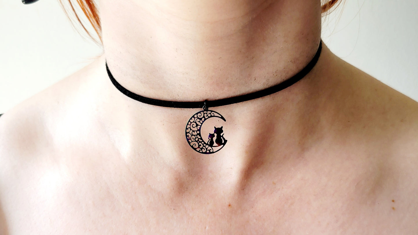 Choker Chat Lune