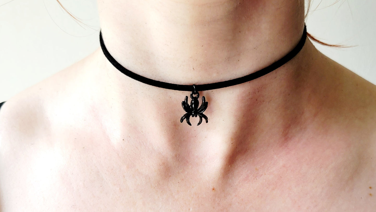 Choker Araignée