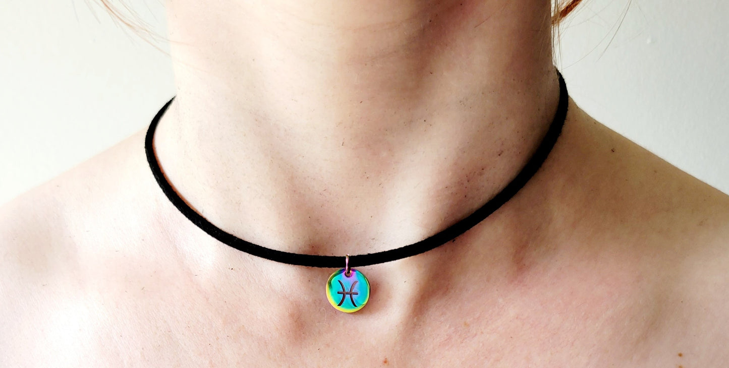 Choker Poisson Multicolore