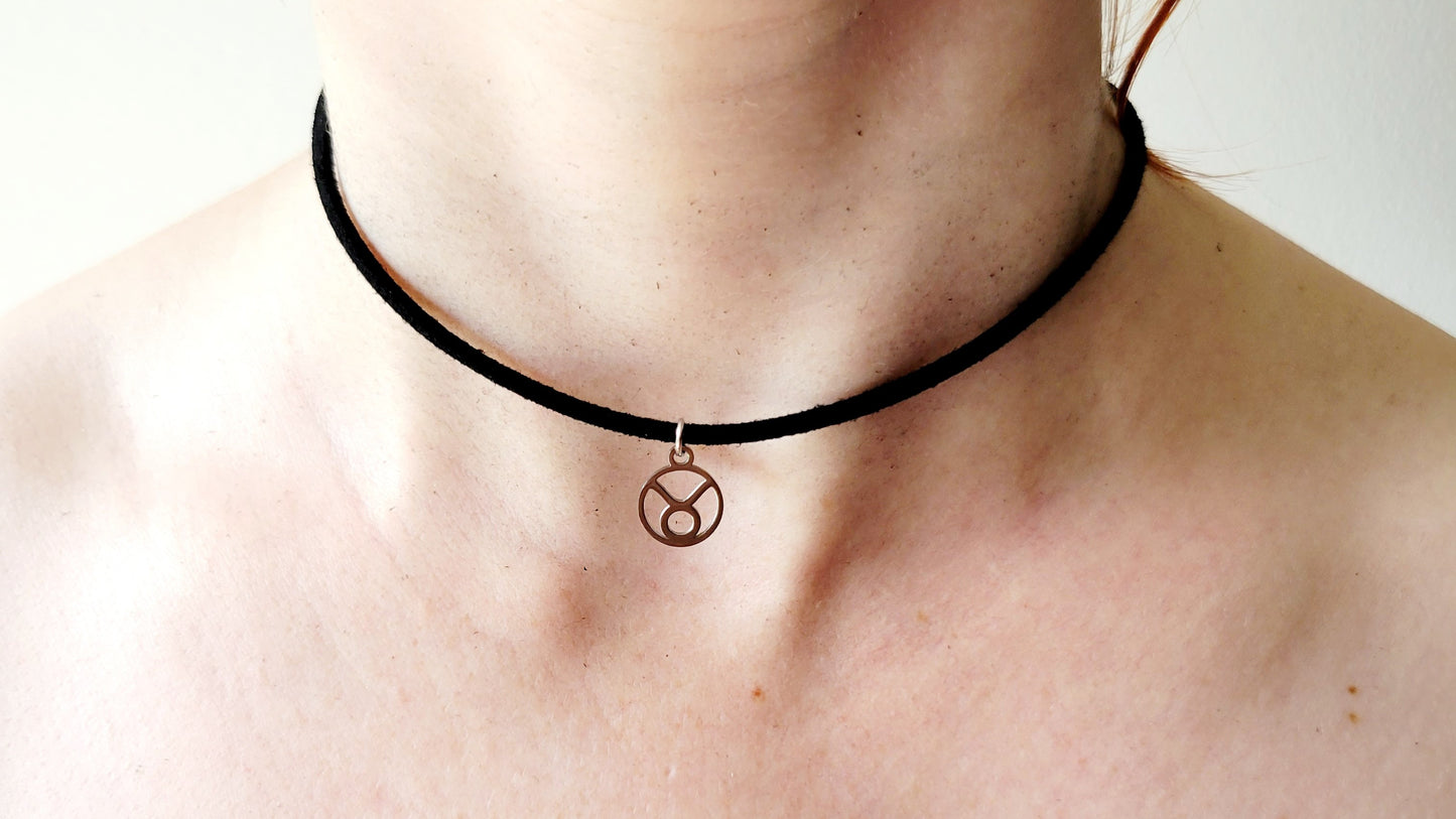 Choker Taureau Argent